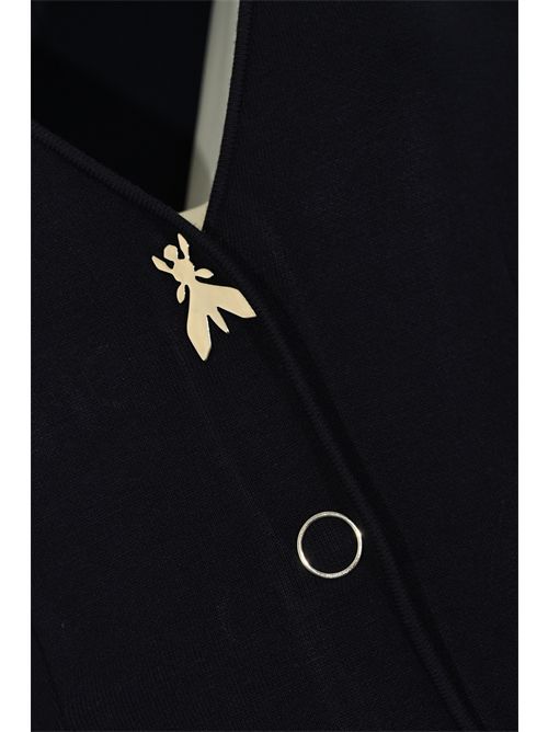 Abito cardigan in maglia di viscosa con bottoni Patrizia Pepe | 8A1557 K283CA67